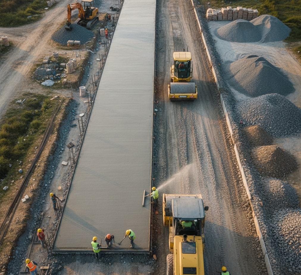 service-1 rcc & wbm road